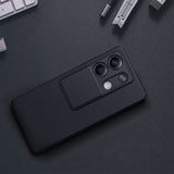 Калъф с Плъзгач за Камера за Xiaomi Poco X6 5G, Nillkin CamShield Case, Черен (6)