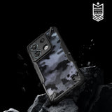 Противоударен Калъф за Xiaomi Poco X6 5G, Ringke Fusion X Camo Case, Черен (5)