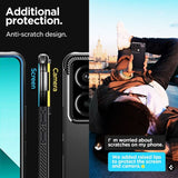 Противоударен Калъф за Xiaomi Poco X6 5G, Spigen Rugged Armor Case, Черен (9)