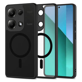 Magsafe Калъф за Xiaomi Redmi Note 13 4G, Tech-Protect MagMat Case, Черен