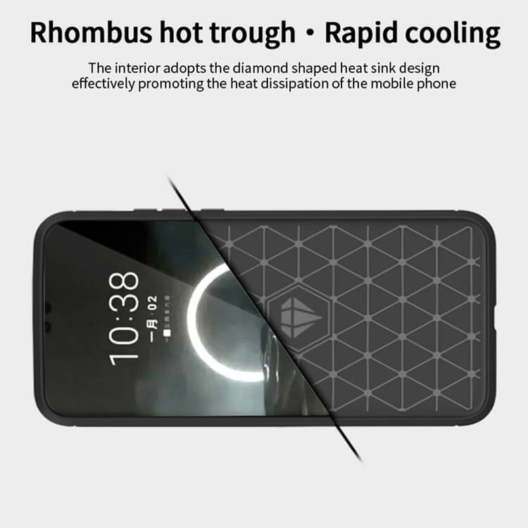 Противоударен Калъф за Huawei Pura 70 Ultra, Premium Carbon Case, Черен (6)