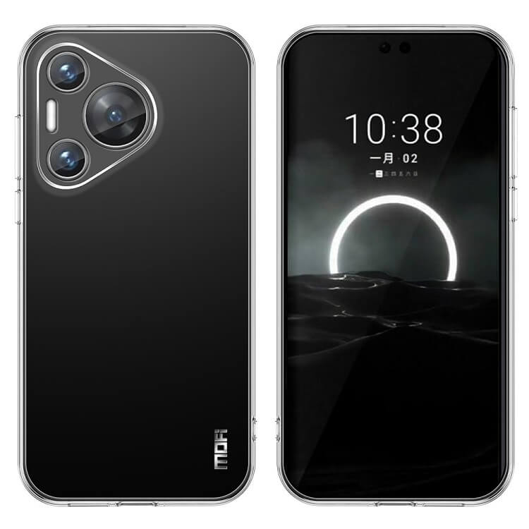 Силиконов Калъф за Huawei Pura 70 Pro, Slim Transperant Case, Прозрачен (3)