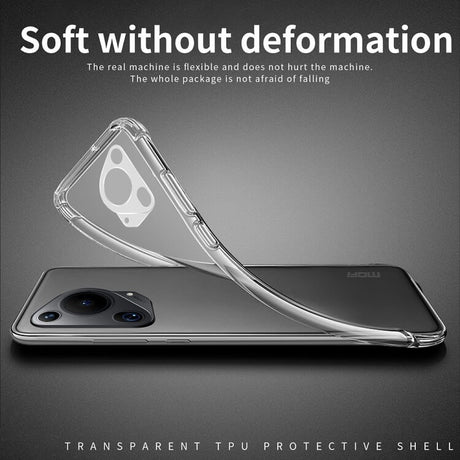 Силиконов Калъф за Huawei Pura 70 Ultra, Slim Transperant Case, Прозрачен (4)