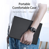 Калъф с Клавиатура за iPad Pro 13 2025-2024, Dux Ducis Touchpad Keyboard Case, Черен (3)