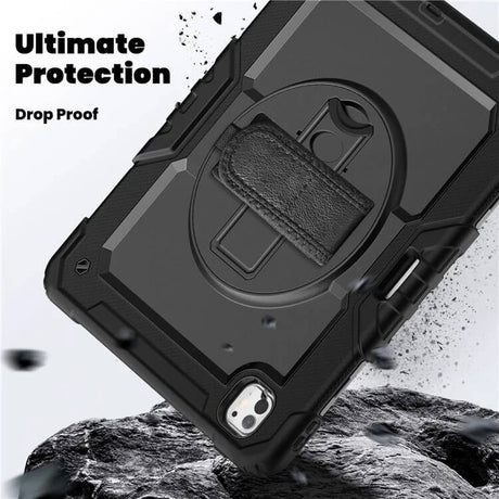 Калъф с Дръжка за iPad Pro 13 2025-2024, Tech-Protect Solid360 Case, Черен (6)
