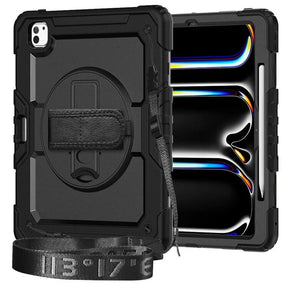 Калъф с Дръжка за iPad Pro 13 2025-2024, Tech-Protect Solid360 Case, Черен