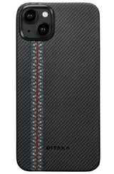 Magsafe Калъф за iPhone 15, Pitaka MagEZ 4 Case, Черен