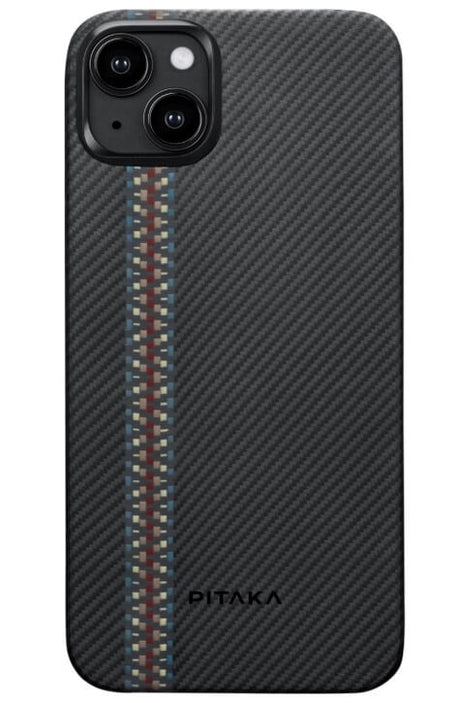 Magsafe Калъф за iPhone 15, Pitaka MagEZ 4 Case, Черен