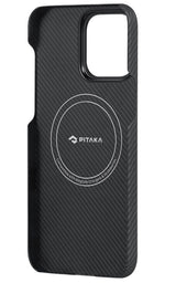 Magsafe Калъф за iPhone 15, Pitaka MagEZ 4 Case, Черен (4)