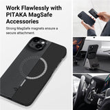 Magsafe Калъф за iPhone 14, Pitaka MagEZ 3 Case, Черен (7)