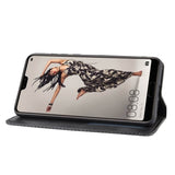 Калъф от Естествена Кожа за Huawei P20 Pro, Retro Leather Wallet Case, Черен (5)