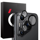 Протектор за Камерата на Huawei Pura 70 Pro, GKK CamRing Lens Glass, Черен (4)