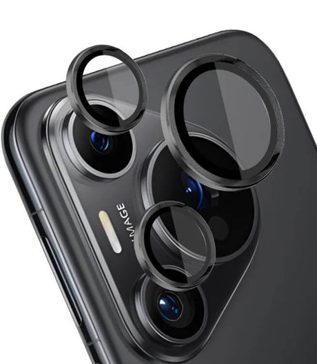 Протектор за Камерата на Huawei Pura 70, GKK CamRing Lens Glass, Черен