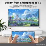 Дисплей Порт Кабел, 4Smarts USB-C to Display Port 2m, Бял (6)