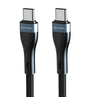 USB-C Кабел за iPhone, 4Smarts PremiumCord USB-C to USB-C 60W 1m, Черен