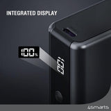 Външна Батерия с Бързо Зареждане, 4Smarts Pocket Slim 10Ah 45W, Черен (2)