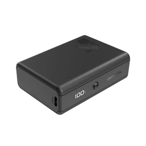 Външна Батерия с Бързо Зареждане, 4Smarts Pocket Slim 10Ah 45W, Черен