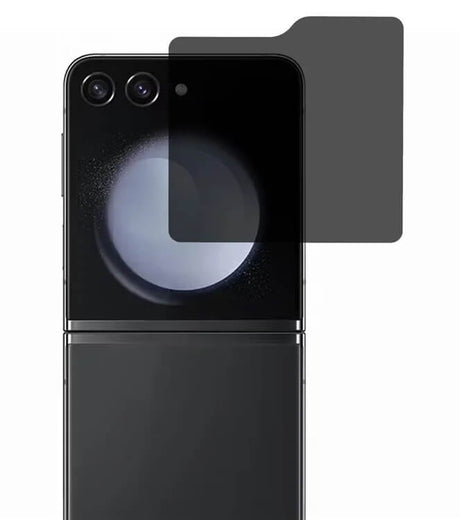 Затъмняващ Протектор за Samsung Z Flip 7 FE/Z Flip 6, Imak Privacy Anti-Spy Glass, Черен