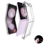 Противоударен Калъф за Samsung Z Flip 7 FE/Z Flip 6, GKK Shockproof Case, Прозрачен (5)