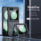 Тънък Калъф за Samsung Z Flip 7 FE/Z Flip 6, Dux Ducis Aimo Case, Черен (3)