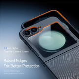 Тънък Калъф за Samsung Z Flip 7 FE/Z Flip 6, Dux Ducis Aimo Case, Черен (7)