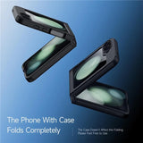 Тънък Калъф за Samsung Z Flip 7 FE/Z Flip 6, Dux Ducis Aimo Case, Черен (8)