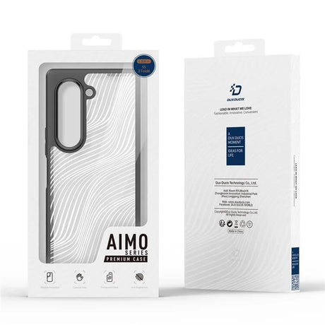 Тънък Калъф за Samsung Z Fold 6, Dux Ducis Aimo Case, Черен (10)