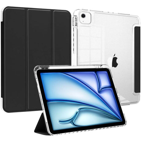 Калъф за iPad Air 13" M4/ M3/ M2, Tech-Protect Trifold Slim Hybrid Case, Черен (2)