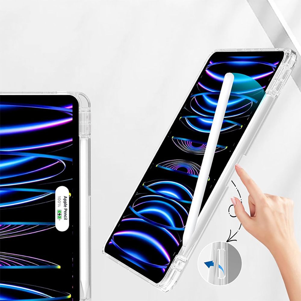 Калъф за iPad Pro 13 2025-2024, Tech-Protect Trifold Slim Hybrid Case, Черен (7)