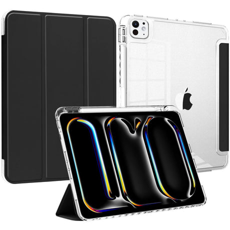 Калъф за iPad Pro 13 2025-2024, Tech-Protect Trifold Slim Hybrid Case, Черен (2)