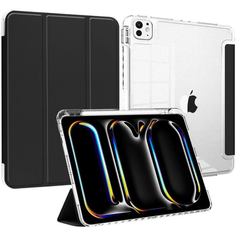 Калъф за iPad Pro 11 2025-2024, Tech-Protect Trifold Slim Hybrid Case, Черен (2)