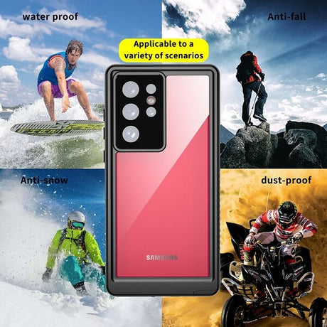Водоустойчив Калъф за Samsung S20 Ultra, 4Smarts Active Pro Stark Case, Черен (6)