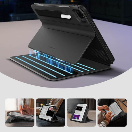 Двоен Калъф за iPad Pro 13 2025-2024, ESR Shift Magnetic Case, Черен (2)
