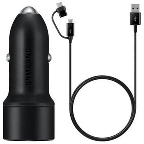 Оригинално Бързо Зарядно за Кола за Samsung S10, S9, S8, Note 9/8 12v Fast Charger EP-L1100NBE, Черен