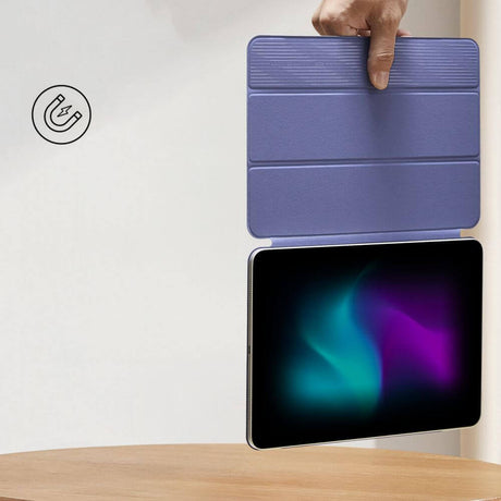Тънък Калъф за iPad Pro 13 2025-2024, ESR Rebound Magnetic Case, Лилав (3)