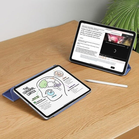 Тънък Калъф за iPad Pro 11 2025-2024, ESR Rebound Magnetic Case, Лилав (4)