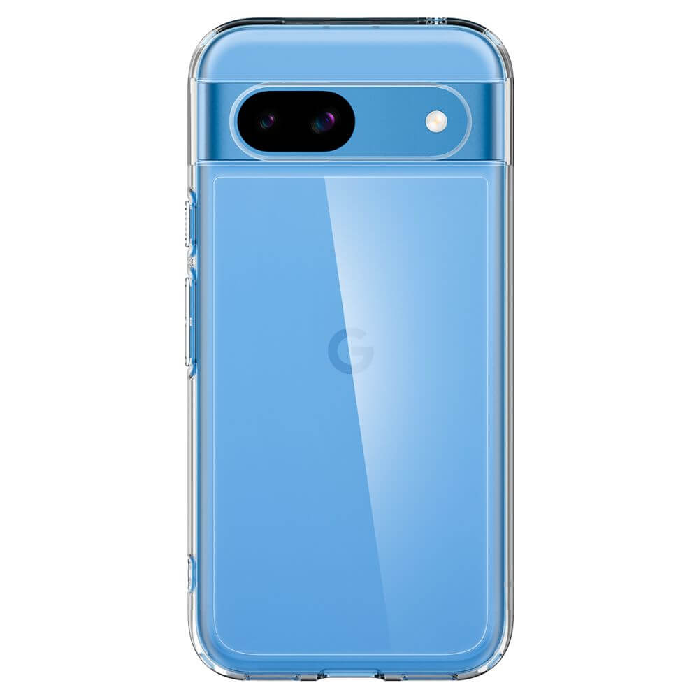 Противоударен Калъф за Google Pixel 8A, Spigen Ultra Hybrid Case, Прозрачен (4)