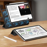 Тънък Калъф за iPad Pro 11 2025-2024, ESR Rebound Magnetic Case, Черен (3)