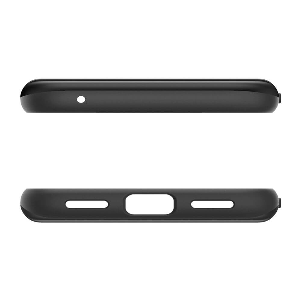 Противоударен Калъф за Google Pixel 8A, Spigen Thin Fit Case, Черен (4)