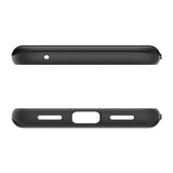 Противоударен Калъф за Google Pixel 8A, Spigen Thin Fit Case, Черен (4)