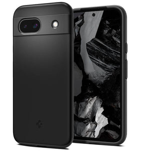 Противоударен Калъф за Google Pixel 8A, Spigen Thin Fit Case, Черен