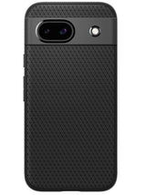 Противоударен Силиконов Калъф за Google Pixel 8A, Spigen Liquid Air Case, Черен (2)