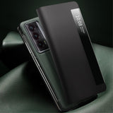 Активен Калъф за Honor Magic V2, Qialino Smart Book Case, Черен (6)