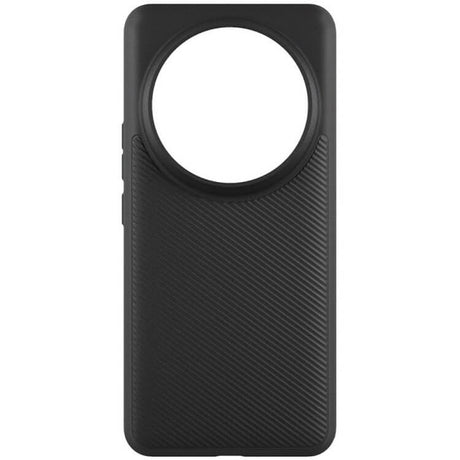 Матов Силиконов Калъф за Xiaomi 14 Ultra, Imak Twill Case, Черен (3)