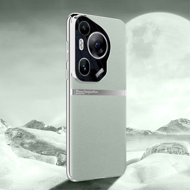 Кожен Калъф за Huawei Pura 70 Ultra, GKK Leather Case, Зелен (2)