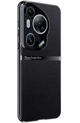Кожен Калъф за Huawei Pura 70 Ultra, GKK Leather Case, Черен