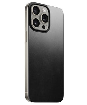 Magsafe Кожен Калъф-Подложка за iPhone 15 Pro, Nomad Leather Back Case, Черен