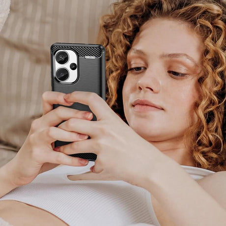 Противоударен Калъф за Xiaomi Redmi Note 13 Pro Plus 5G, Tech-Protect Premium Carbon Case, Черен (7)