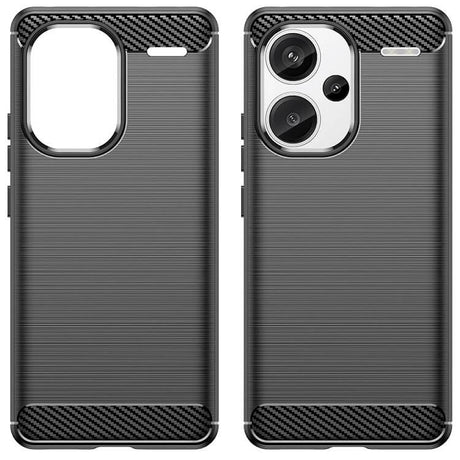 Противоударен Калъф за Xiaomi Redmi Note 13 Pro Plus 5G, Tech-Protect Premium Carbon Case, Черен (3)