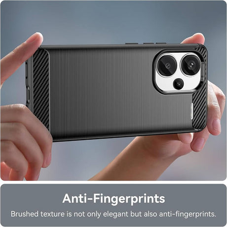 Противоударен Калъф за Xiaomi Redmi Note 13 Pro Plus 5G, Tech-Protect Premium Carbon Case, Черен (4)